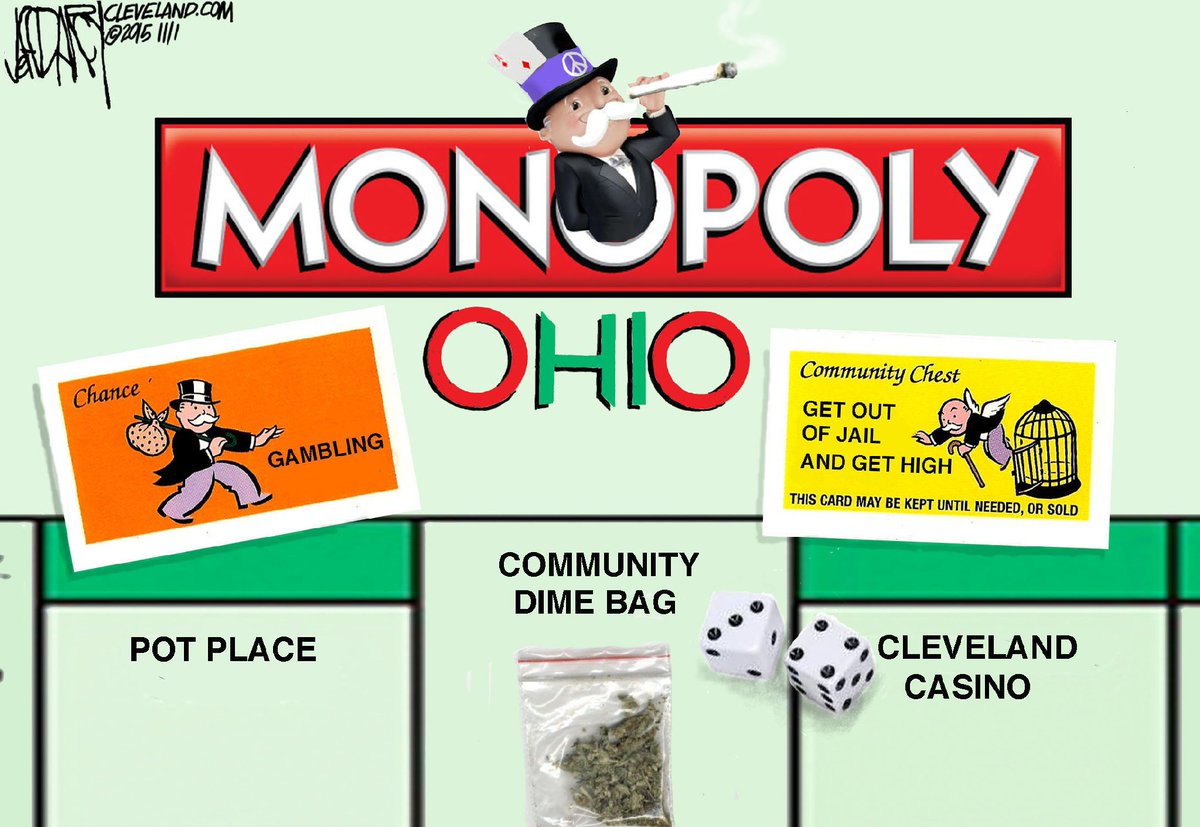 Darcycartoon's tweet photo. Weedy Issue 3 gamesmanship could scrabble your brains & turn into trouble 11/1 'toon/column https://t.co/XsGO0N997j https://t.co/aeYIztYnAh
