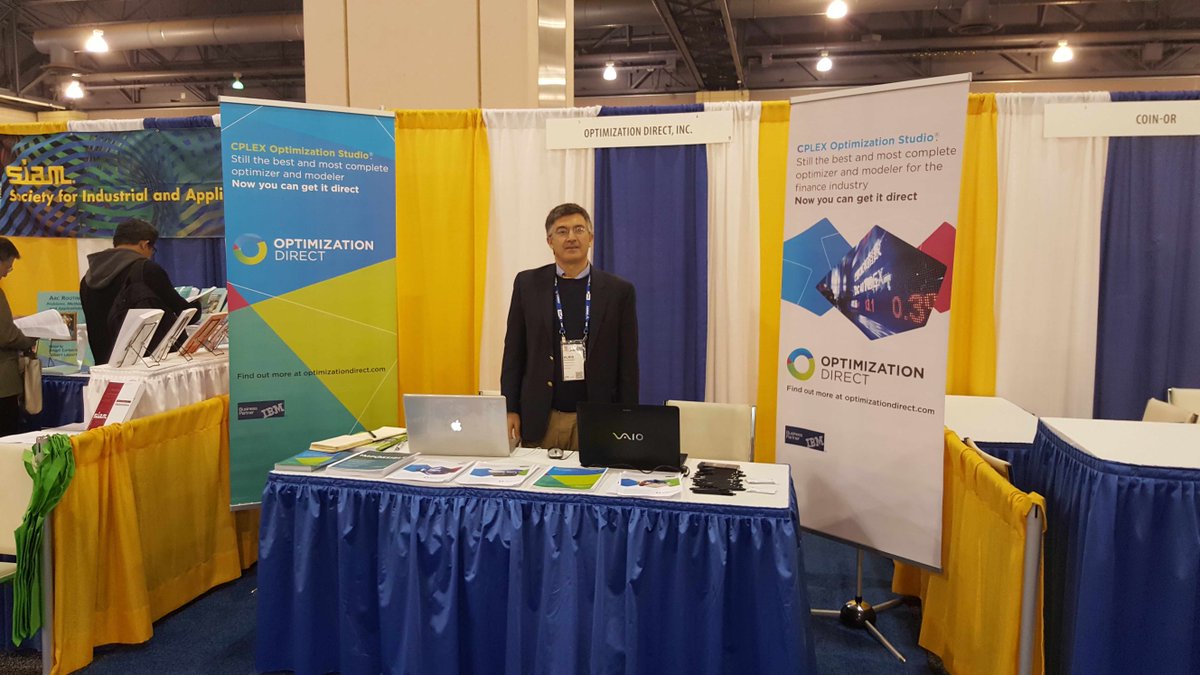OD_Inc's tweet image. at #informs2015 today
#cplex
#ibm
#odinc
#odheuristics