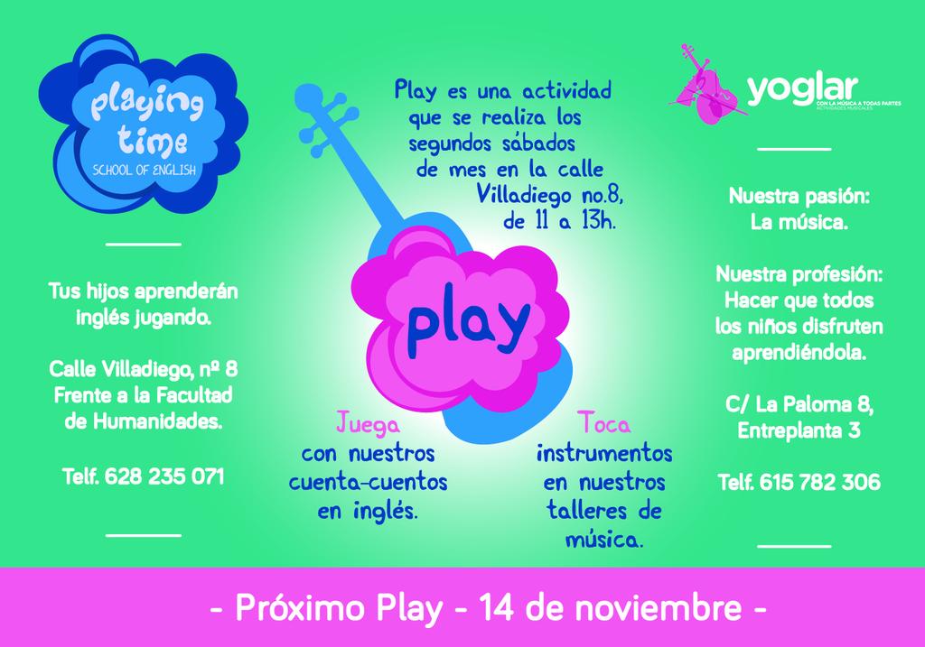 playingtime_'s tweet photo. Te esperamos el próximo día 14 de noviembre. https://t.co/3LUMnOEV47