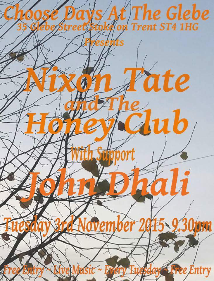 Just ONE DAY until this FREE Entry gem !
<a href="/NixonTateMusic/">Nixon Tate Music</a> &amp; The Honey Club AND <a href="/john_dhali/">John Dhali</a> 💛
m.facebook.com/events/1501394…