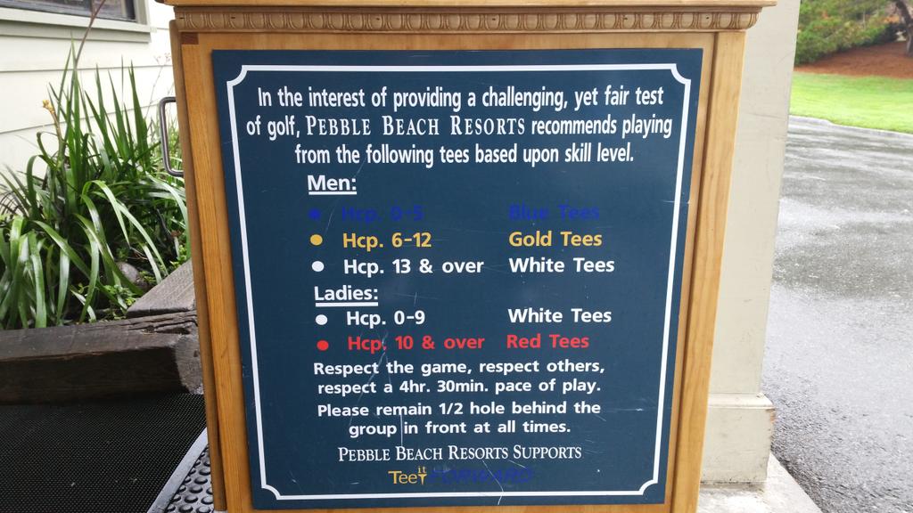 GrexaGolf's tweet photo. Had to post this, because every golf course needs their own sign with details like this! #readthings #signsmatter https://t.co/k652U6KXPh