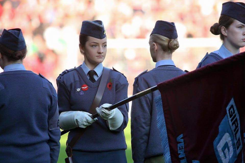 GVCAC_WALSALL's tweet photo. formed the guard of honour on Sat at the walsall v gillingham match #walsallfc #poppyappeal #royalbritishlegion https://t.co/67mLv00dUf