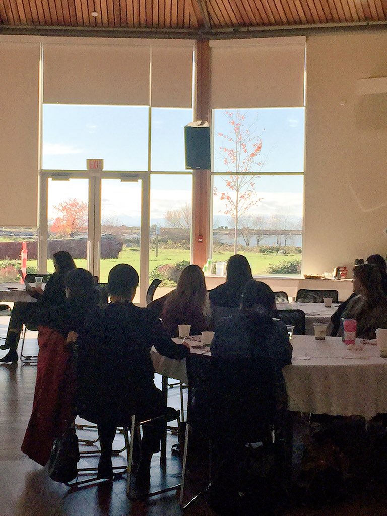 EndingViolence's tweet photo. Our Brandy is in beautiful #Musqueum territory discussing a Provincial Women's Health Strategy. https://t.co/jBH7DBfh0d