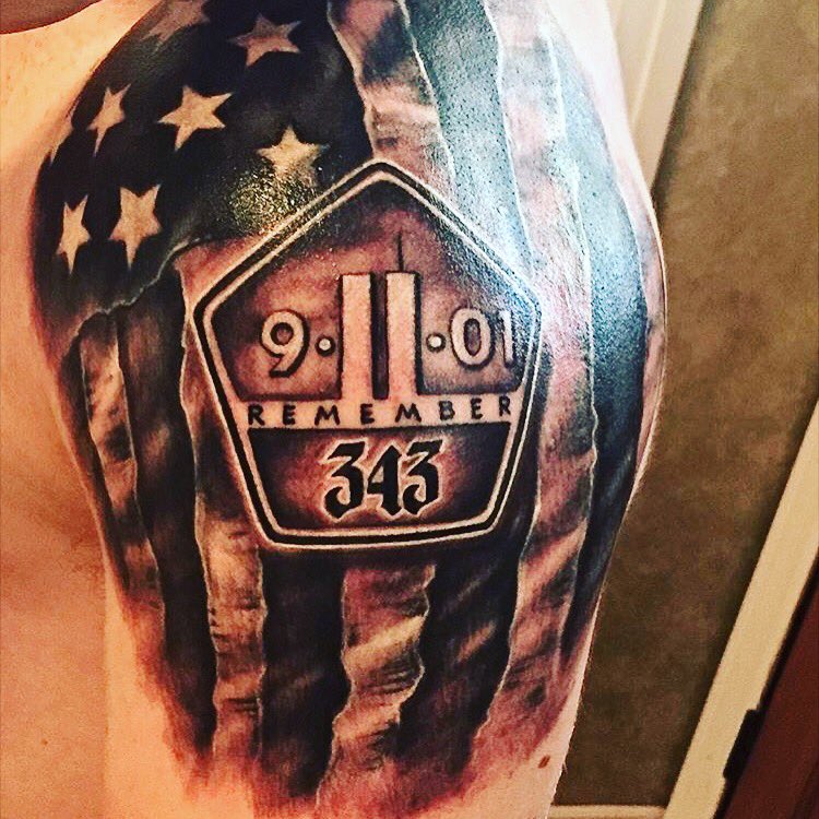 Patriot_Ink on X: "An #amazing #beautiful #911 #tattoo #sept11 #343 from #USMC #devildog #badass @Kevin_macc #love this #patriot_ink_ https://t.co/YGYxXl09OM" / X
