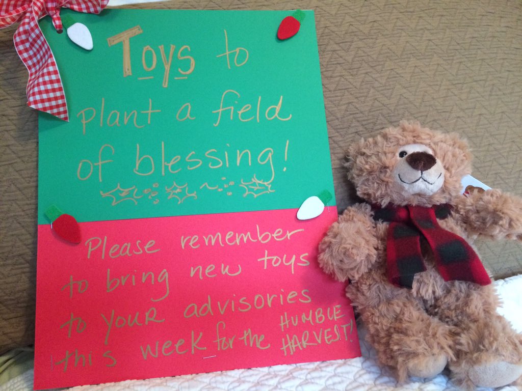Tatesaystweet's tweet photo. Don't forget to bring toys for Humble Harvest!! The children love and appreciate it so much! https://t.co/BDQsIHQYuI