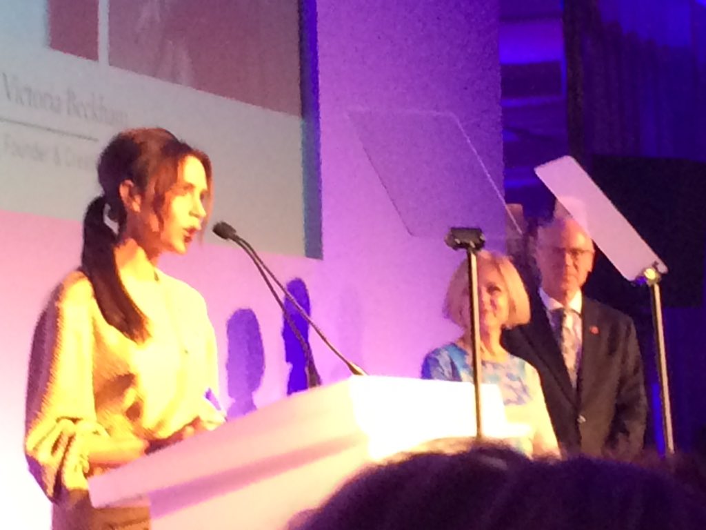brennandb's tweet photo. @the Walpole Awards @ChampagneLPUK @TheDorchester @victoriabeckham https://t.co/qh6Q8iQCzT