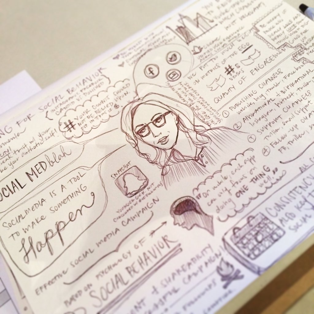 kellydiaz's tweet photo. Sarah Parmenter @sazzy talks about the importance of authenticity and consistency in social media. #aeasf https://t.co/gCljNmzYO8