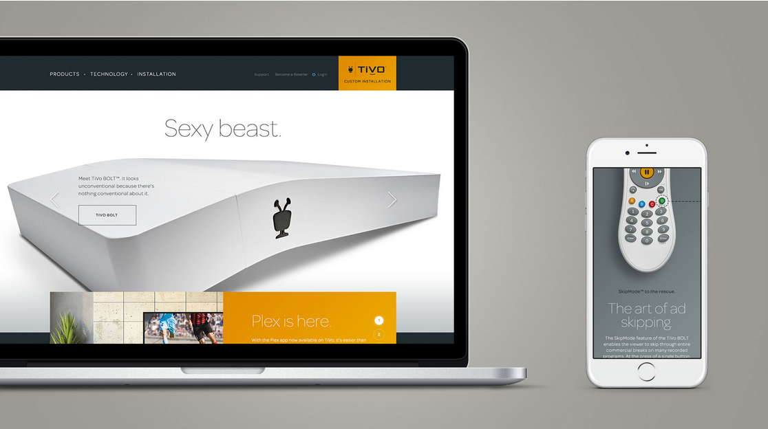 perspective_lab's tweet image. Done! A new campaign &amp;amp; digital presence for TiVo's custom installer audience. #lovewhatwedo bit.ly/1MDbN2l