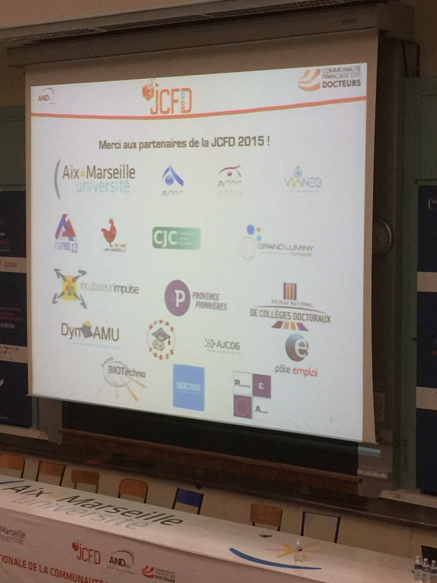 snshcfecgc's tweet photo. #JCFD2015 un très grand merci et bravo @PascalCrepey @assodocteurs @SeverineF06 pour avoir mobilisé autour #doctorat https://t.co/D9vn4N9842