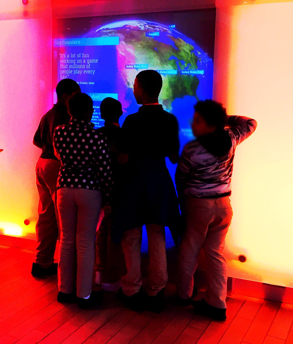 GENESYS_Lab's tweet photo. @GENESYS_Lab, in coordination with the NU STEM center, hosts 60+ middle school students from Brooke Charter School. https://t.co/MGPHTsySIN