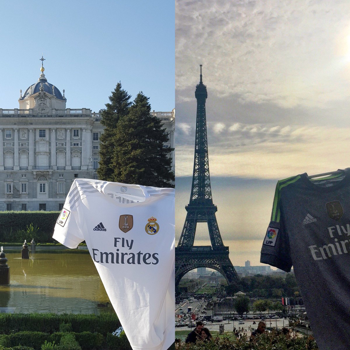 Au revoir París... ¡Hola Madrid! 

#RMFans #RMUCL #HalaMadrid