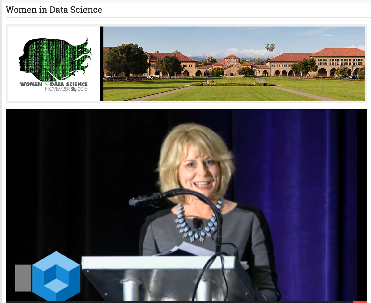 furrier's tweet image. Diane Bryant at Stanford Women in Data Science #WiDSConference