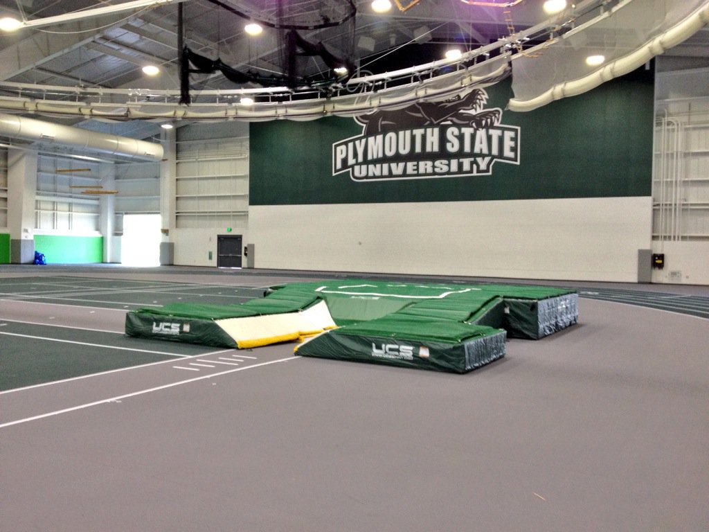 PSU_XCTF's tweet photo. First day of Track and Field practice in the new era. #welcomebacktrack @PSUPanthers @PlymouthState https://t.co/fBRlx83PMJ