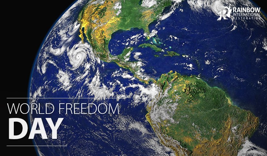 RainbowRestores's tweet photo. Liberty should be celebrated, that's what World Freedom Day is all about! https://t.co/uzaH94Upng https://t.co/EK0uX9pLFV