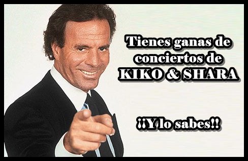 KikoyShara_Vlc's tweet photo. ¿Cuant@s mas estais como yo? 
Tenemos muchas ganas de disfrutar de @KikoyShara en directo
#Positivo https://t.co/pCfTcuLY8J