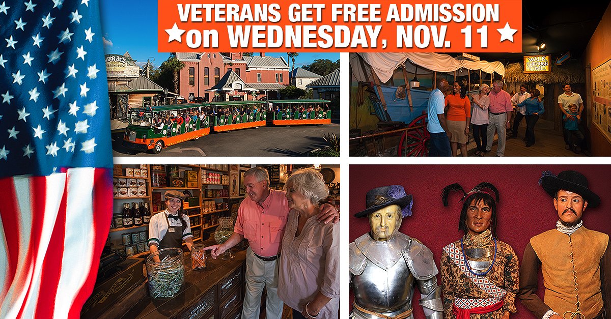 Active/retired military personnel: Celebrate #VeteransDay with us &amp; receive free admission! trolleytours.com/veterans-disco…