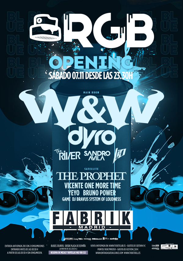amelec_madrid's tweet photo. Este sábado en Fabrik comienza una nueva sesión llamada RGB Opening en la que contaremos con W&amp;W y Dyro entre otros. https://t.co/eYHqxG4foX
