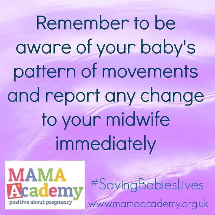 On <a href="/Hollyoaks/">Hollyoaks</a> Mercedes noticed her baby moving less than normal. Please report any change to your midwife.