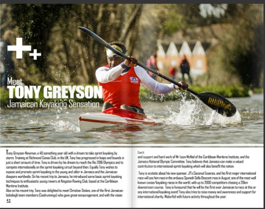 tgreysonnewman's tweet photo. Thanks to #PushITJA for covering my journey in this month's issue.

#JamaicanKayaksman #Rio2016 #Sports #Fitness https://t.co/hzaOXfBuxl