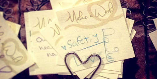schmidstudio's tweet photo. Gunshots rang out. My children hid. An 8 yr.old's wish: #SafetyLoveNoGuns #ColoradoSpringsShooting #gunviolence https://t.co/jFAAXshrA3