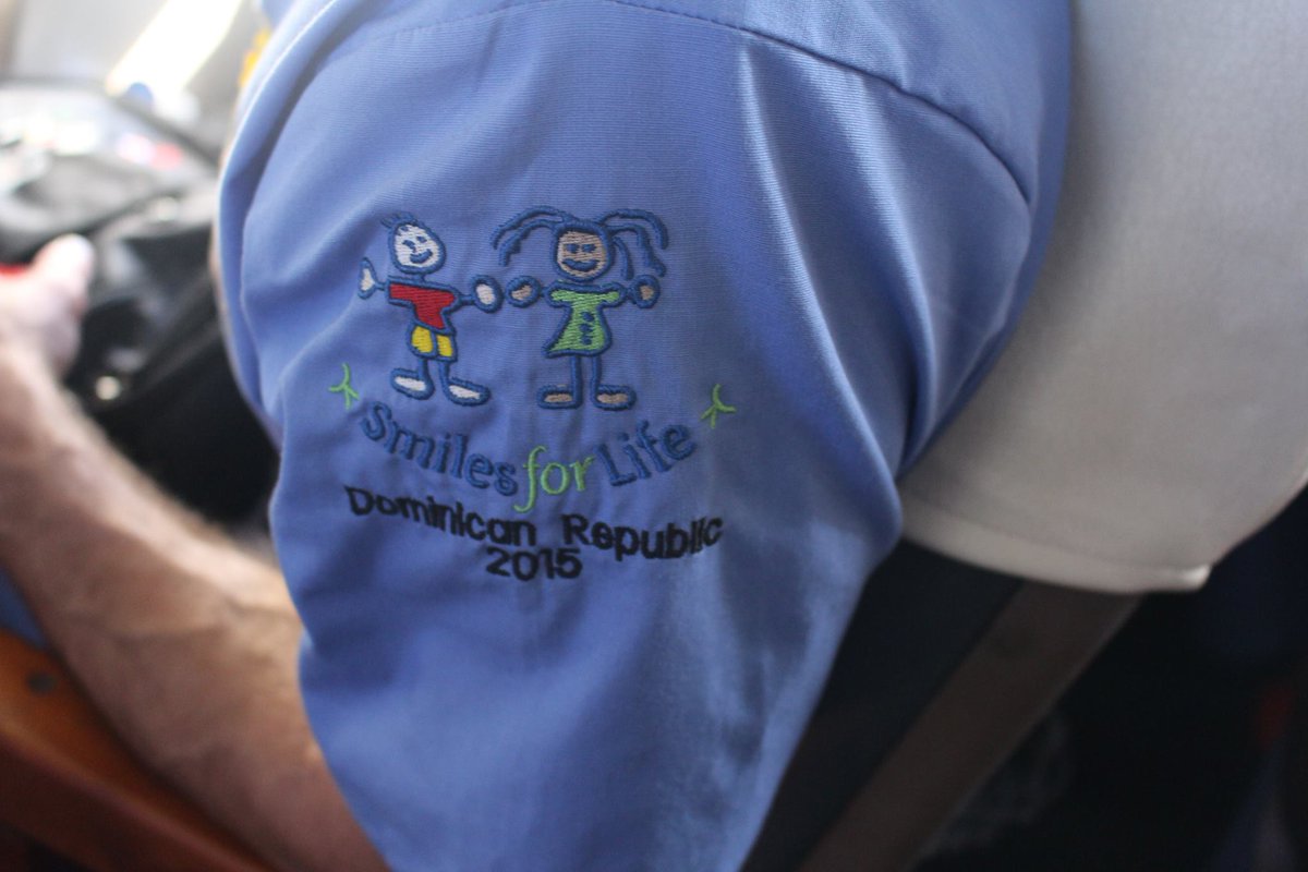 The team is hard at work on the #SmilesForLife trip with <a href="/crowncouncil/">Crown Council</a> <a href="/SFLcharity/">Smiles For Life</a>!