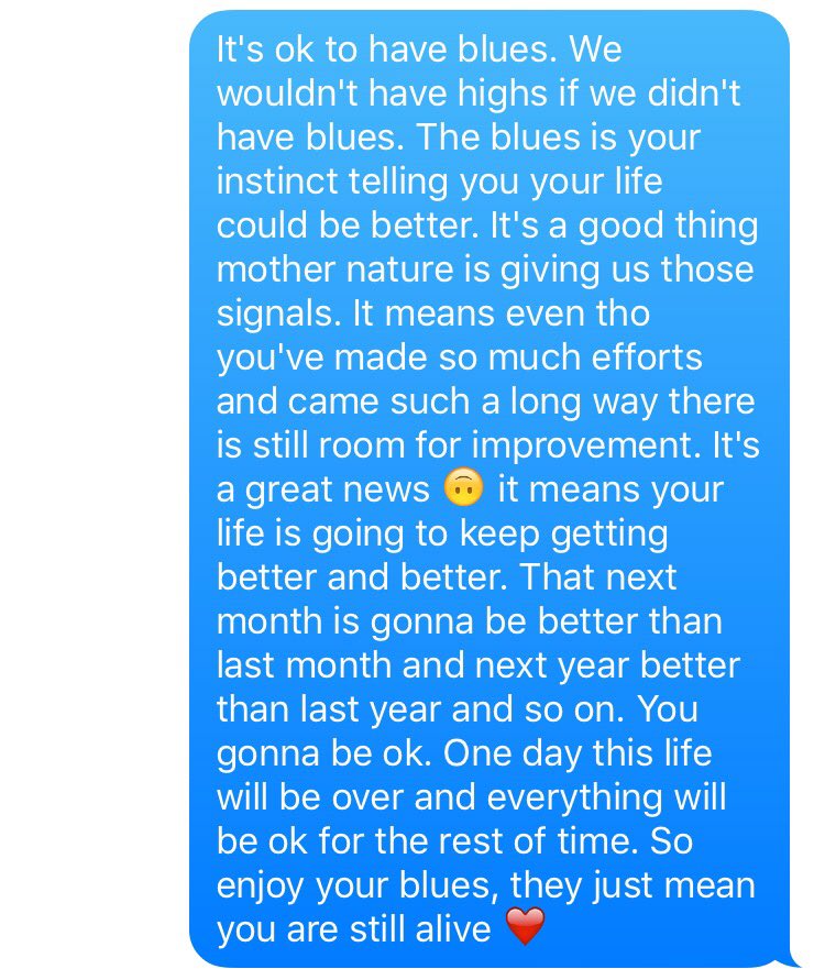 jeromejarre's tweet image. MY FRIEND TEXTED ME THAT SHE WAS FEELING DEPRESSED AND I HAVE A FEELING SOMEWHERE SOMEONE NEED TO HEAR THIS TOO ❤️🙃