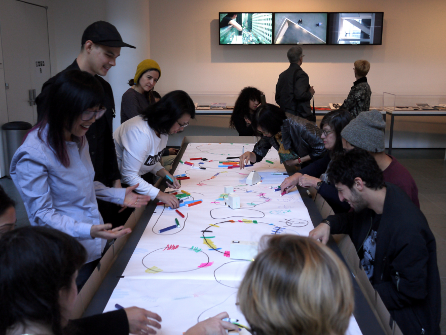 core77's tweet photo. From musical fruit to hand drawn circuits, #MoMaStudio's explore the future of art + tech: https://t.co/FN4IJMjAuo https://t.co/WQGUzdNpFc