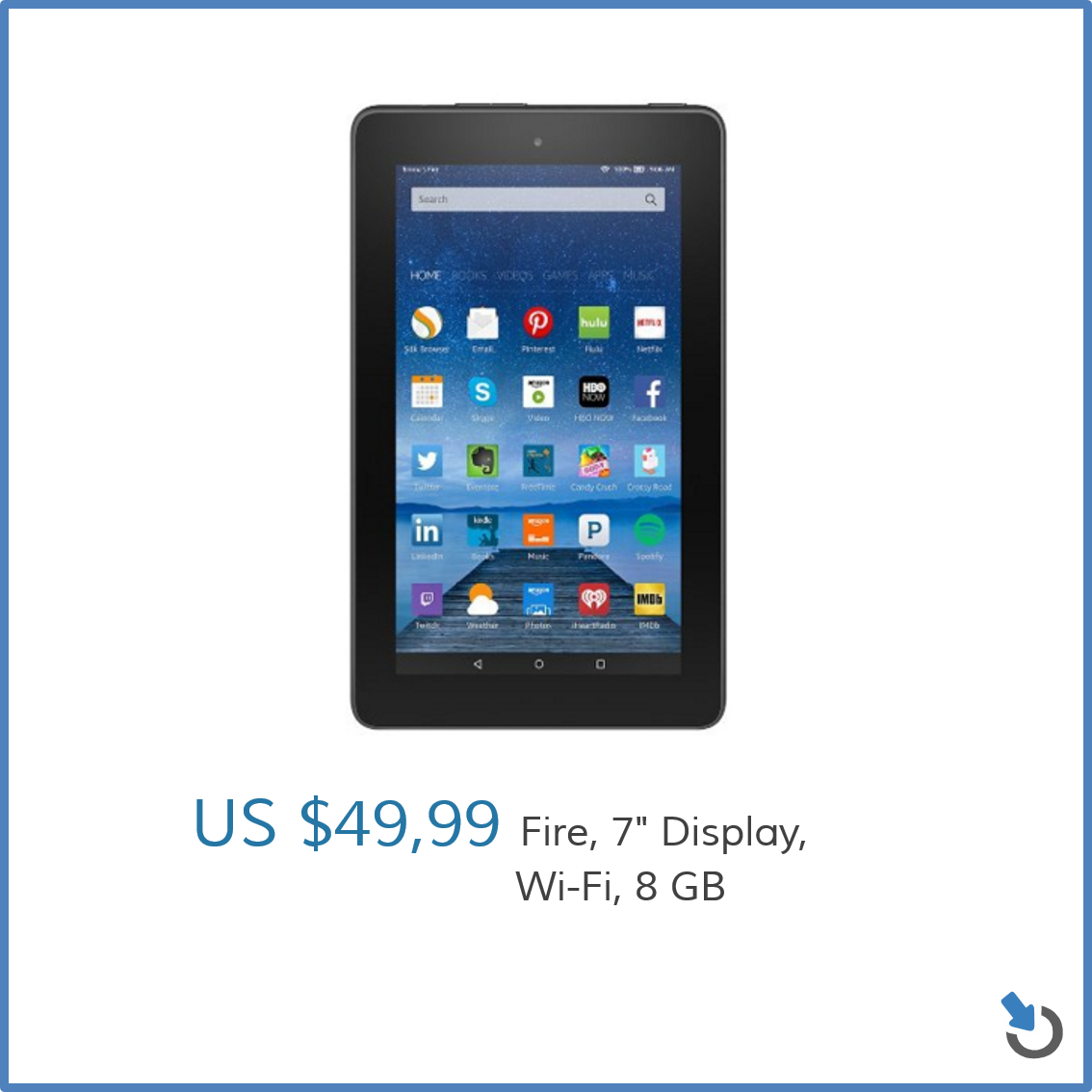 PriceShoppersUS's tweet photo. Get your #tablet #Fire now : a tiny price for a lot of #fun >> https://t.co/ggkmKGcTy4 << https://t.co/5ZcTyOWbL8