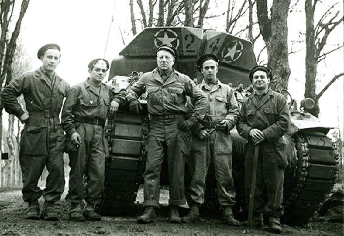 M4A2 SHERMAN - 2EME DIVISION BLINDEE - 12E REGIMENT DE CUIRASSIERS - 1e ESCADRON CS1S3M-UsAAIUds