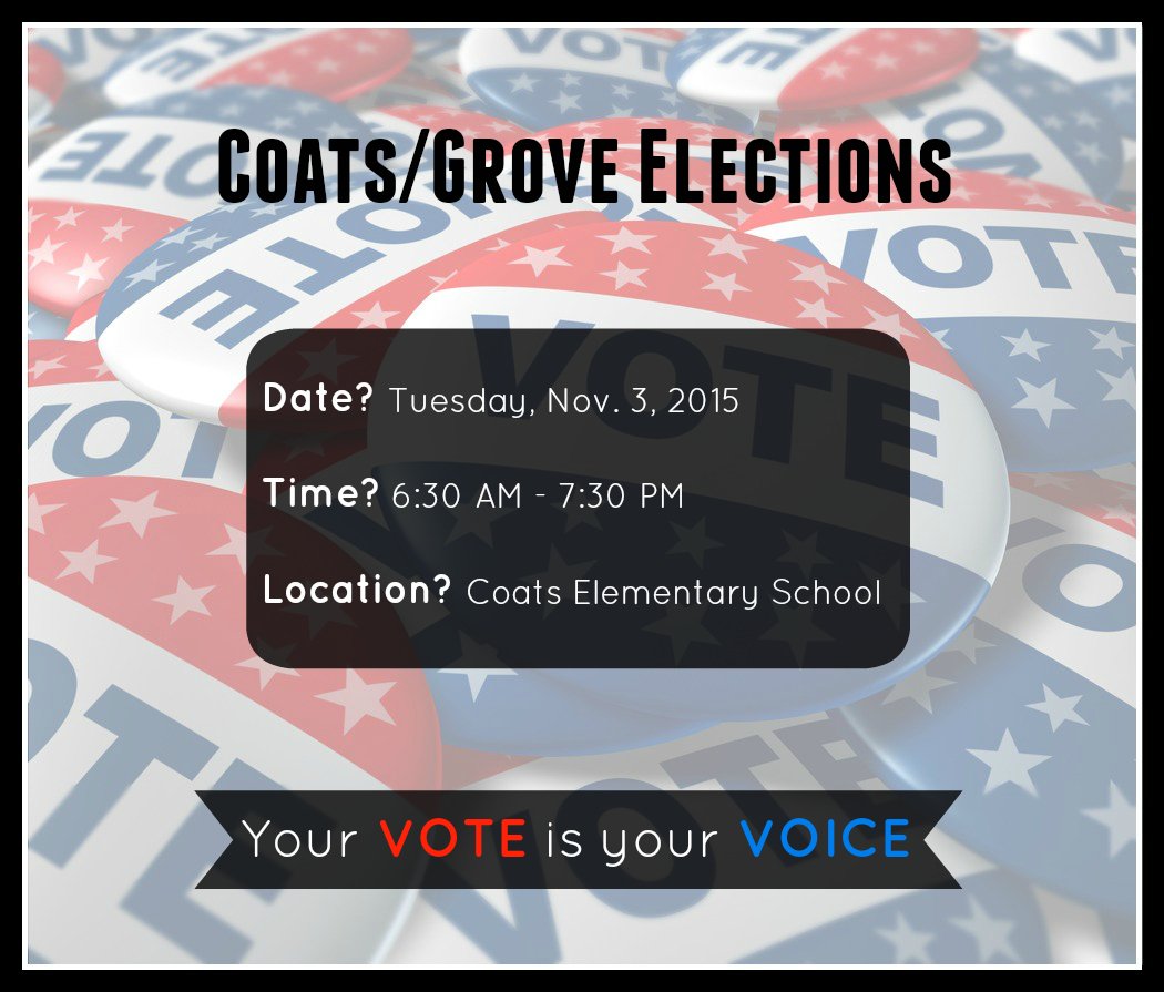 Election Day is TOMORROW!