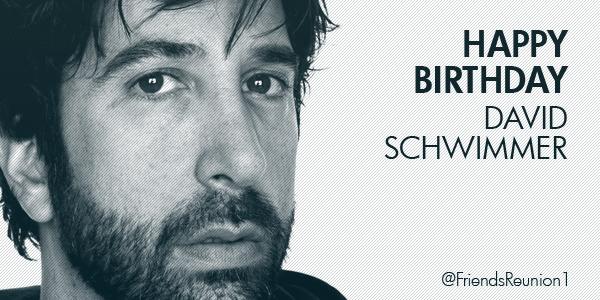 Happy Birthday to David Schwimmer ! 