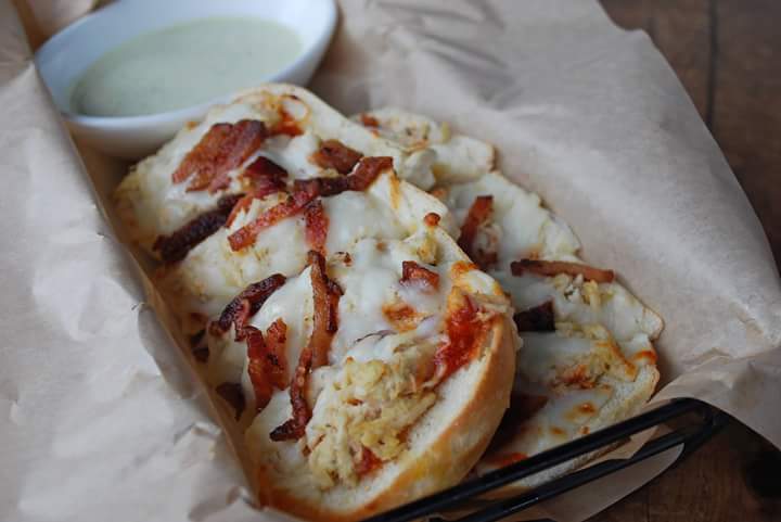 New special this week is BBQ Cheesy bread!