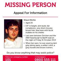 Shaun has been missing for 367 days, do you know what happened to Shaun? #FindShaunRitchie