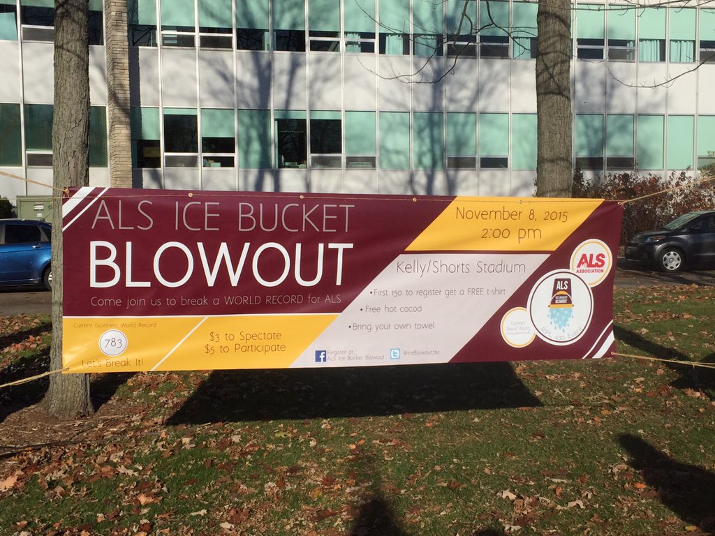 IceBlowout784's tweet photo. Check out our banner in front of the UC! We are only 6 days away to #FireUp4ALS https://t.co/Zbkj4G0F0w