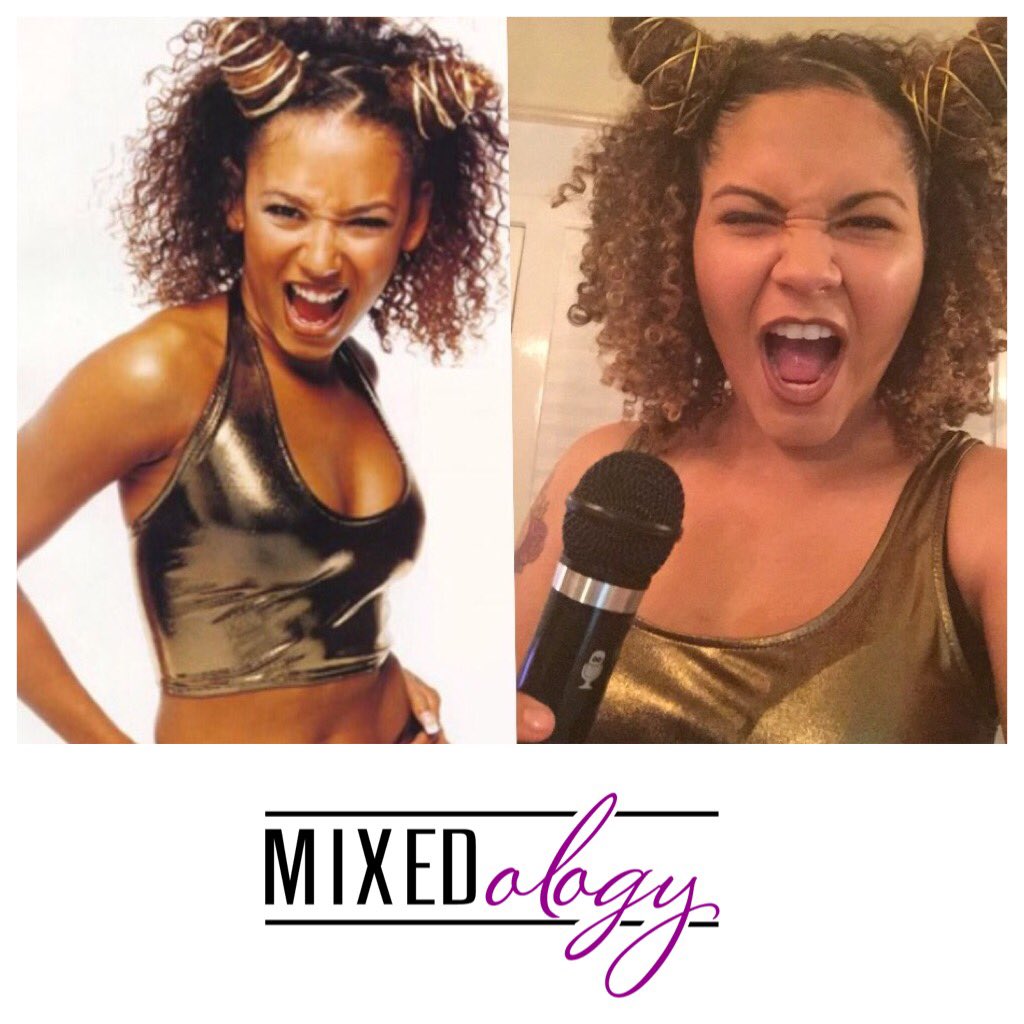 Mixedology101's tweet photo. Had too much fun this Halloween!  #mixedchicks #scaryspice #costumes #halloween2015 #mixedgirls @OfficialMelB https://t.co/buKCT4n3tw