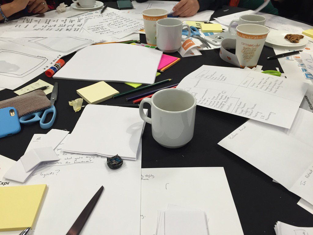 UX is messy. And it requires #coffee #uxss #uxss2015