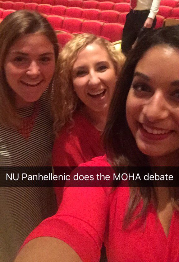 victoria_phd_'s tweet photo. The #NUPanhel ladies do #MOHA15 @SDTNortheastern @TriSigmaNU @EtaOmicronKKG @fia2116 @TheJesusCHRISTy #HomecomingNU https://t.co/faG7n1r0hZ