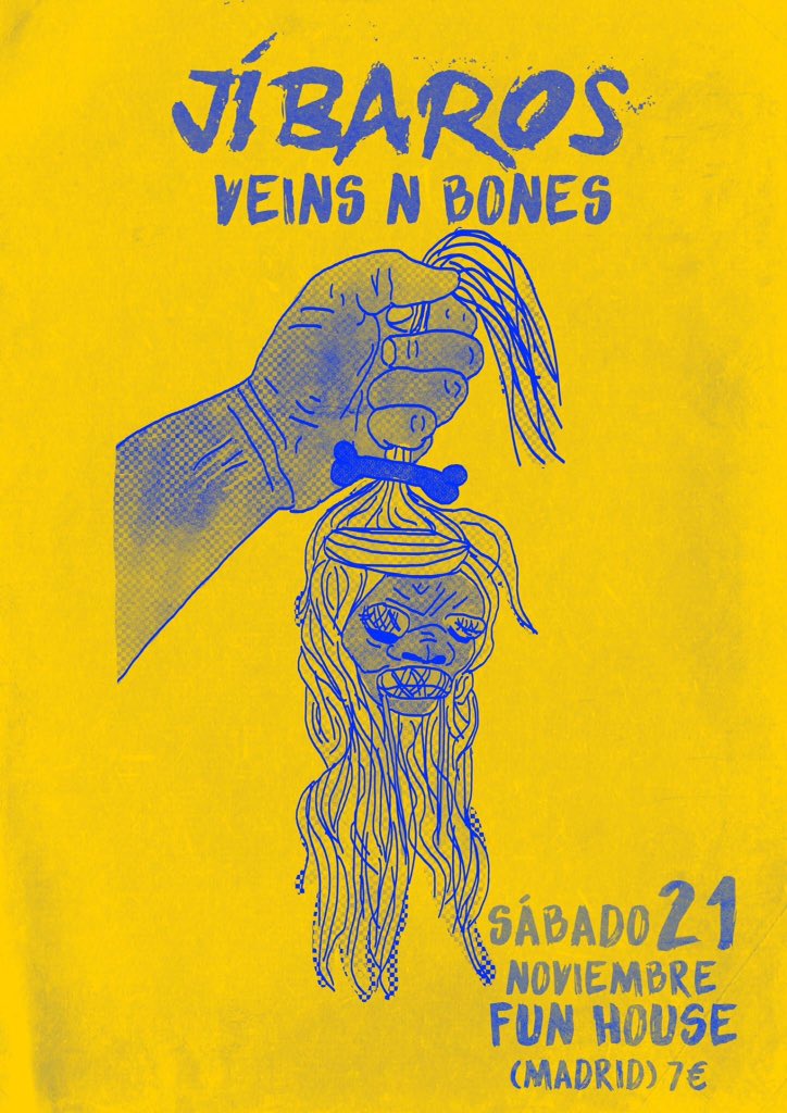 Puesta de largo jibaríta!!!! Primer bolo junto a <a href="/veinsnbones/">Veins n Bones</a> en <a href="/FunHouseMadrid/">Fun House Music Bar</a> #RockAndRoll