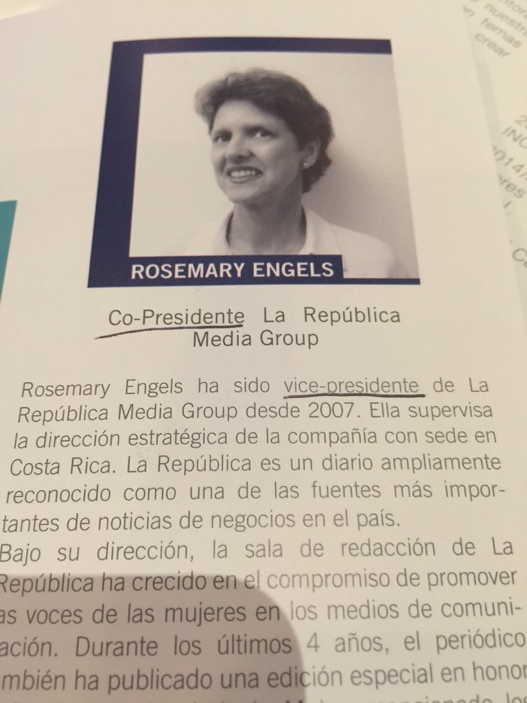 ruthsaborio's tweet photo. Watch out for unintended Stereotypes and Bias... #ForoML15 @INCAE #awareness #changingthenumbers @vocesvitalescr https://t.co/LBQBdsZu2K