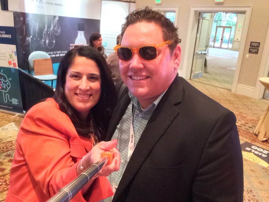 Struggled to get it in #gfkselfie #TMRE15