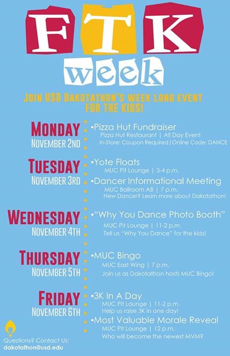 QJagsMW's tweet photo. That time of year has arrived! Sign up for Dakotathon and enjoy the events! #FTKWEEK https://t.co/6OVQQ63X8x