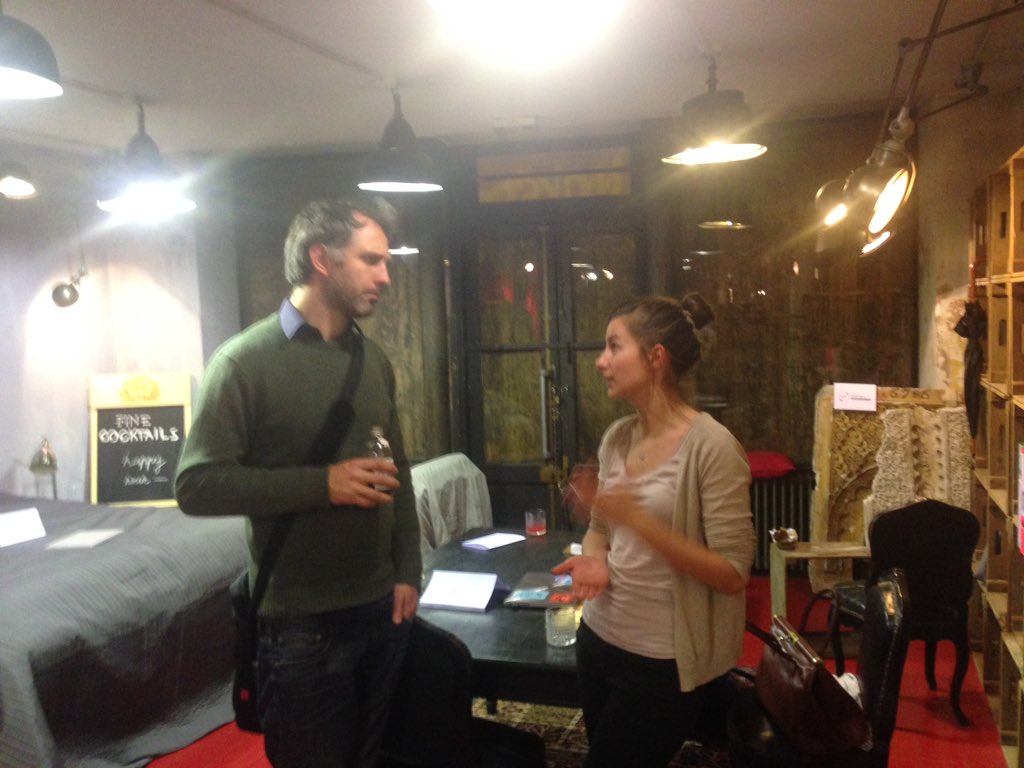 TheSchoolab's tweet photo. Belles rencontres a la Soirée How I met my mentor  de speed meeting entre startups et mentors Starter @TheSchooLab https://t.co/NH2wTrgSkk