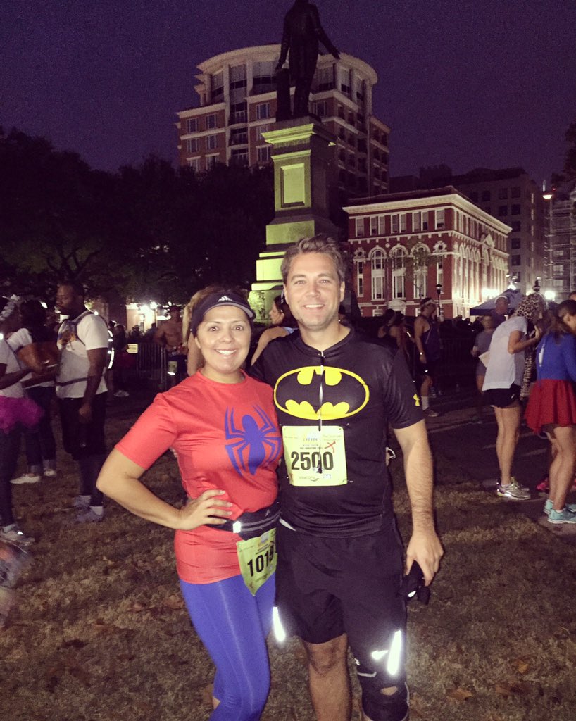 Paoweems's tweet photo. New Orleans Jazz Half Marathon!! #nolajazzhalf #13.1 #halloweenweekend https://t.co/cCzuvmSytJ