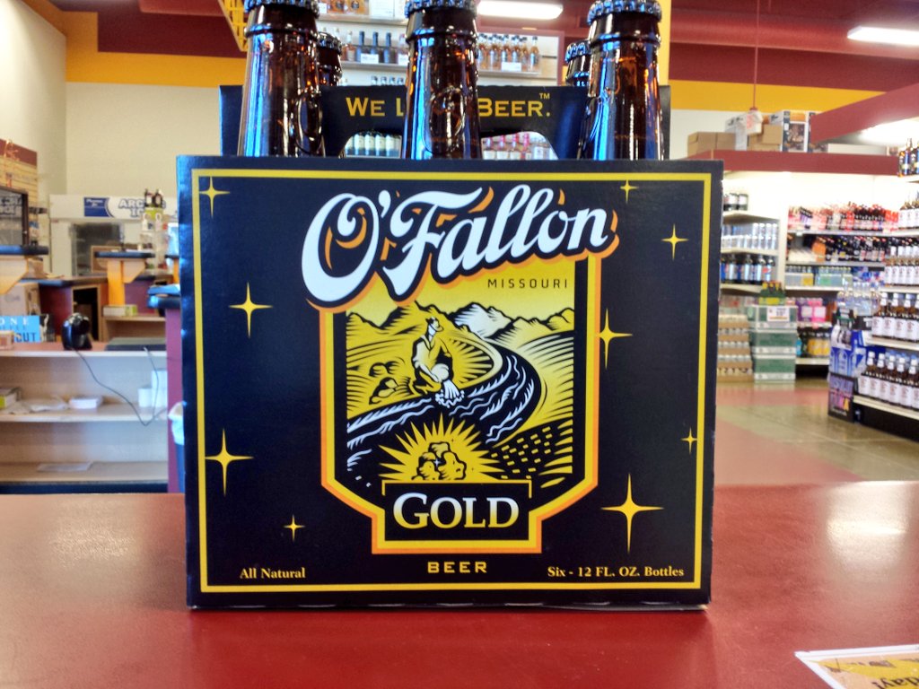 OFallonFriar's tweet photo. The @OFallonBrewery Gold is back in a 6 pack! https://t.co/W0LTpL37a4