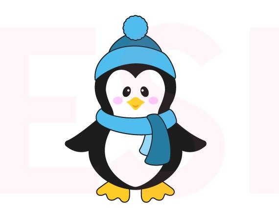 Download Free Esi Designs On Twitter Winter Penguin Svg Cutting File SVG DXF Cut File