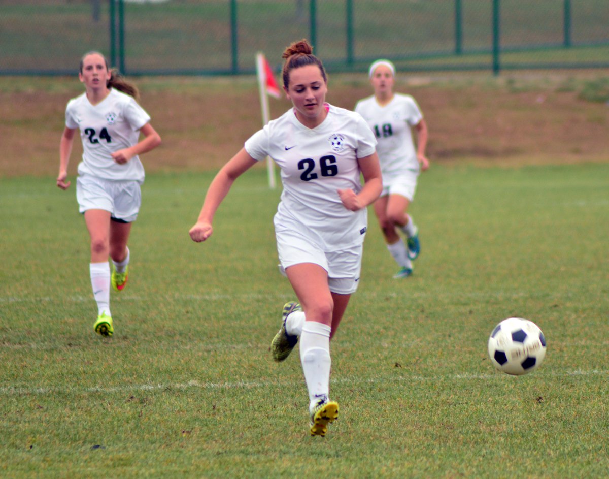 GDsullysays's tweet image. Sully's Star of the Game: Kayla Bieniakowski, 4 goals in Cedar Creek's 6-0 rout of Collingswood in playoff opener