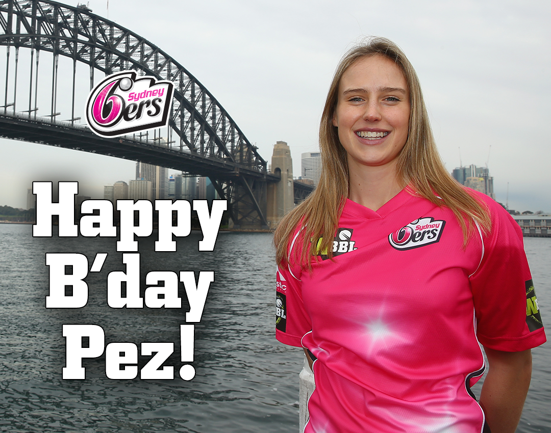 Sending a big happy birthday to our first EVER signing - Ellyse Perry! We can\t wait for the season to start! 
