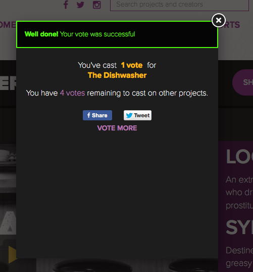 Chet_Farpoint's tweet photo. @alexzjohnson @STORYHIVE I did my civic duty and voted! https://t.co/V3TnwY9sAm