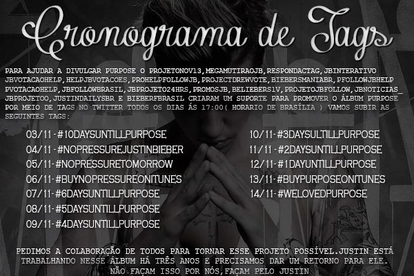 SupportBieberBR's tweet image. LEIAM, PARTICIPEM E ESPALHEM!  Não façam isso por nós, façam pelo Justin. Agradecemos a colaboração de todos! 😊