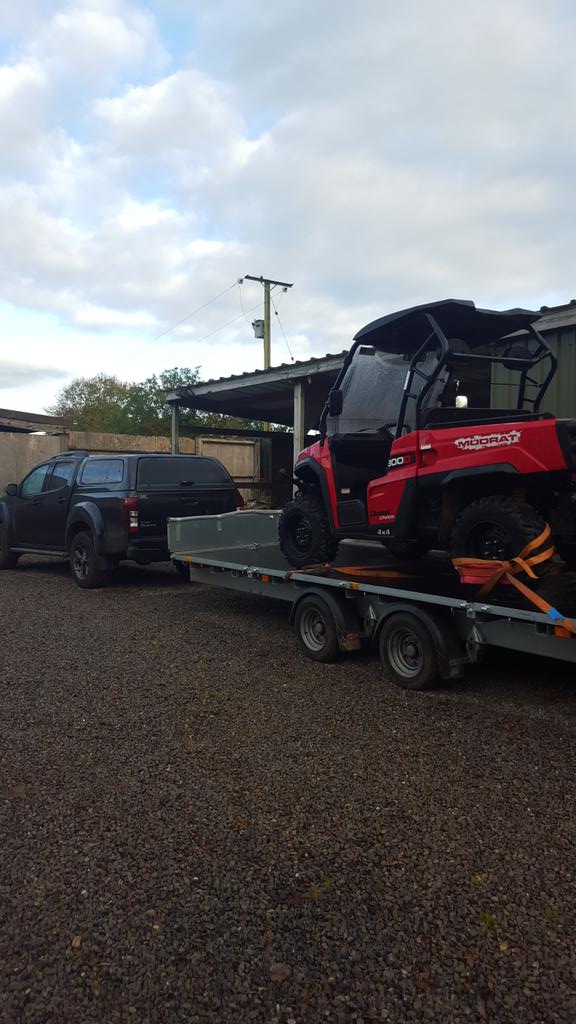 MUDRAT4x4's tweet image. Just spent day getting red MUDRAT ready for new home in North Wales